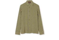 Chemise en crêpe de Chine et soie