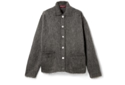 Cardigan en laine mohair brossée extra-fine