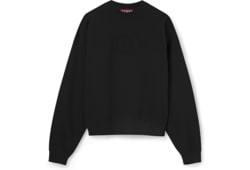 Sweatshirt aus gebürstetem Baumwolljersey