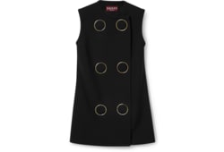 Vest with maxi buttons