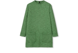 Cotton wool mouliné dress