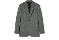 Chaqueta de mouliné de lana