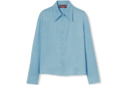 Interlocking GG silk jacquard shirt