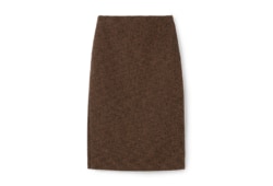 Gonna in lana bottonata