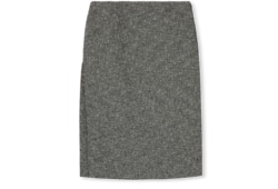 Jupe en laine texturée