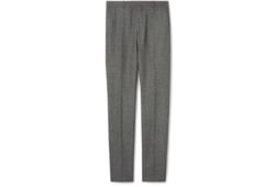Wool mouliné pant