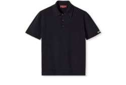 Polo de punto de algodón y seda