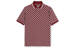 Polo in piquet di cotone GG jacquard