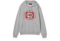 Sweat-shirt en jersey de coton imprimé