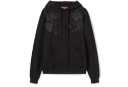 Sweat-shirt en jersey de coton avec broderie