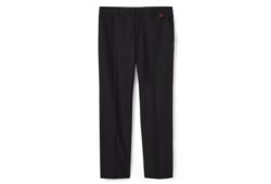 Pantalone in canvas di cotone con dettaglio Web