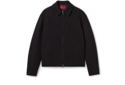 Veste double zippée en laine