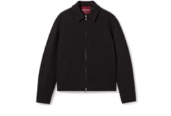 Wool double zip jacket