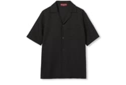 Camicia bowling in tessuto GG in misto lino