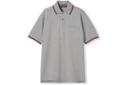 เสื้อโปโลเชิ้ต Cotton piquet polo shirt with embroidery