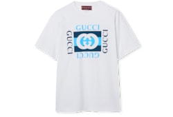 Printed cotton jersey T-shirt