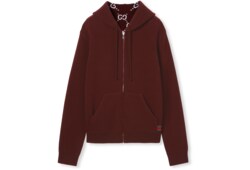 Chaqueta reversible de lana con cremallera