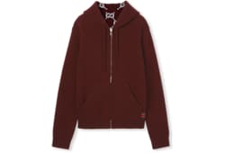 Wendbare Jacke aus Wolle mit Reißverschluss