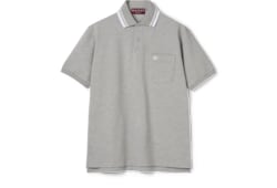 Cotton piquet polo shirt with embroidery