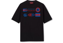 Printed cotton jersey T-shirt