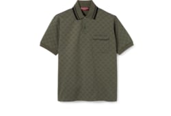 เสื้อโปโลเชิ้ต GG jersey jacquard polo shirt