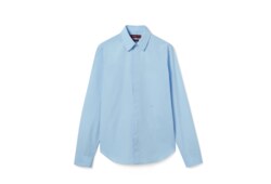 Hemd aus Baumwollpopeline mit Stickerei