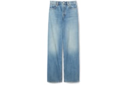 Pantalón de denim de pernera ancha