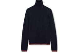 Jersey cuello vuelto de cashmere suave y fino