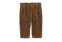 Pantalón de pana y terciopelo para bebé