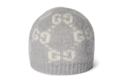 Cappello in misto alpaca GG