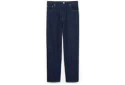 Pantalón ajustado de denim de algodón