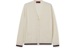 Cárdigan de seda y cashmere extrafinos