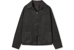 Veste en toile de coton délavé