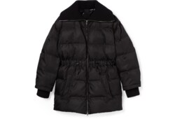 Veste en gabardine de nylon fin avec logo