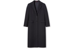 Double wool coat
