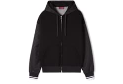 Veste zippée en jersey de laine