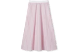 Gucci cotton fil coupé skirt