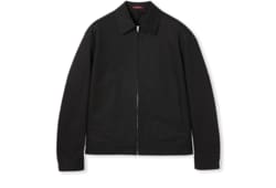 Giacca in twill di cotone con dettaglio Web