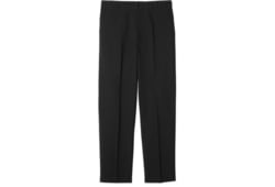 Wool gabardine pant with embroidery