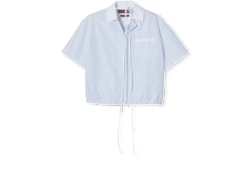Chemise en fil de coton coupé Gucci
