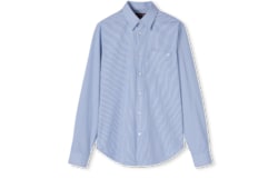 Camicia in popeline di cotone con ricamo