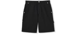 GG cotton denim jacquard shorts