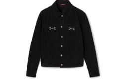 Jacke aus Baumwolldenim mit Horsebit