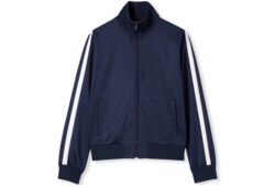 Veste zippée en jersey technique avec broderie