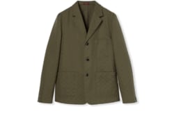 Chaqueta de lona GG de mezcla de algodón