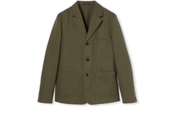 Cotton blend GG canvas jacket