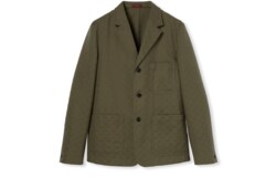 Veste en toile GG mélange de coton