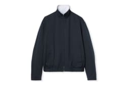 Wendbare Jacke aus Baumwollgabardine mit Reißverschluss