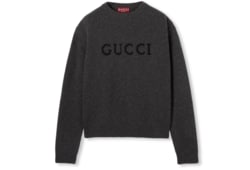 Maglione in maglia di lana e cashmere a coste