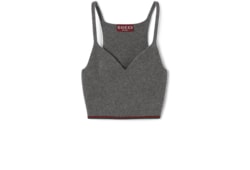 Rib felted wool top with Web